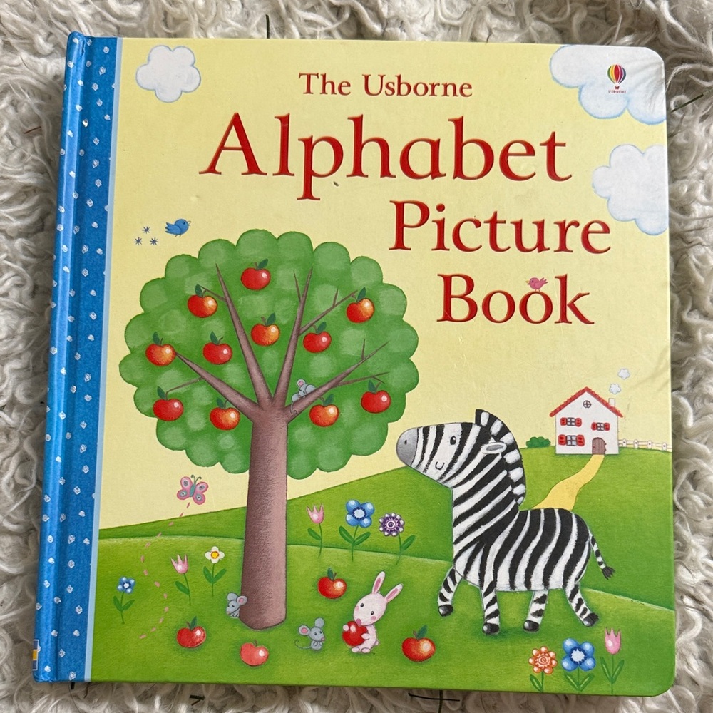 Usborne Alphabet Picture Book - Colorful Children's Learning